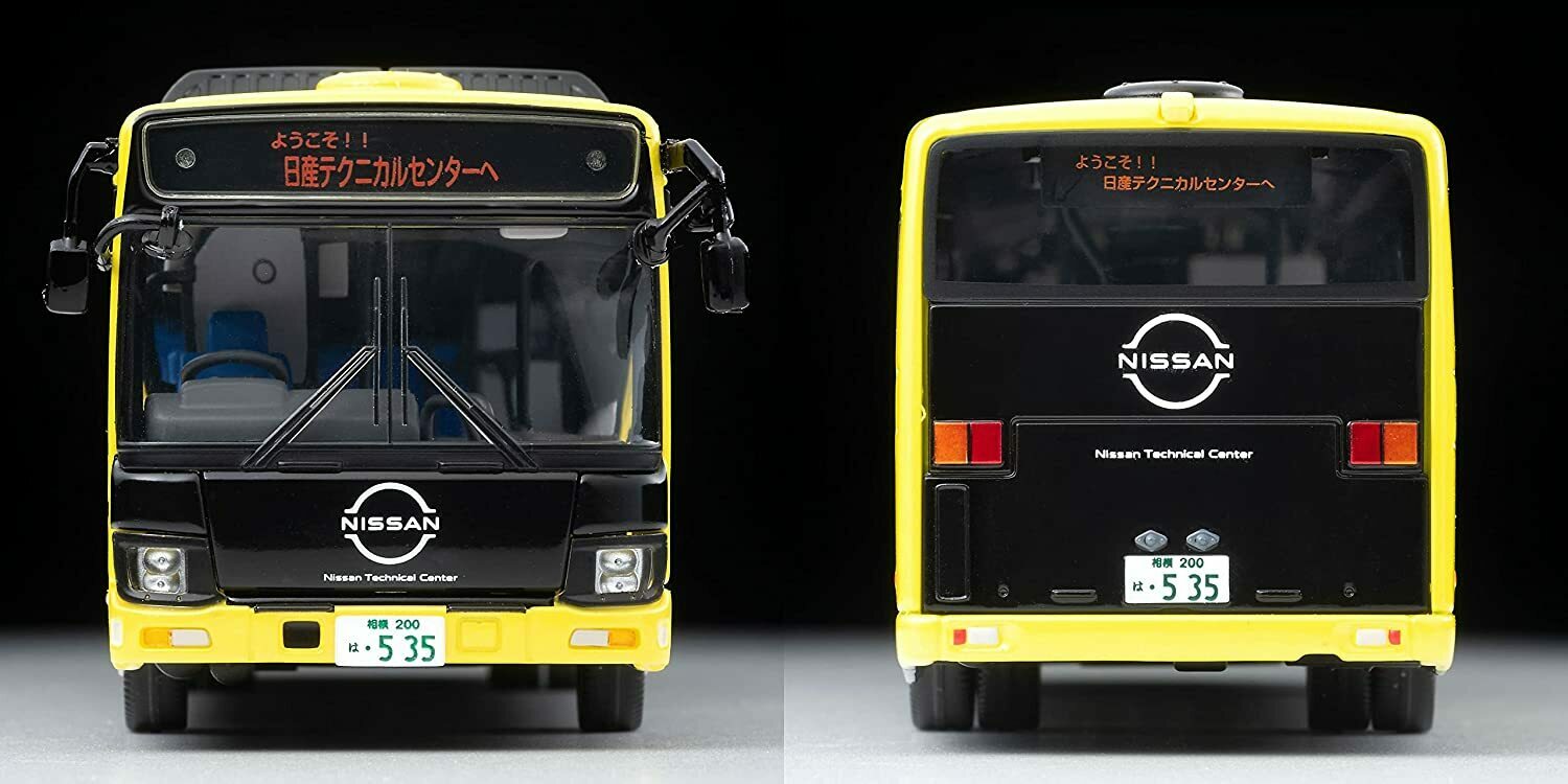 いすゞエルガ (日産送迎バス) 1/64 1/64 いすゞエルガ 日産送迎バス(サンライズカッパーM/ 黒