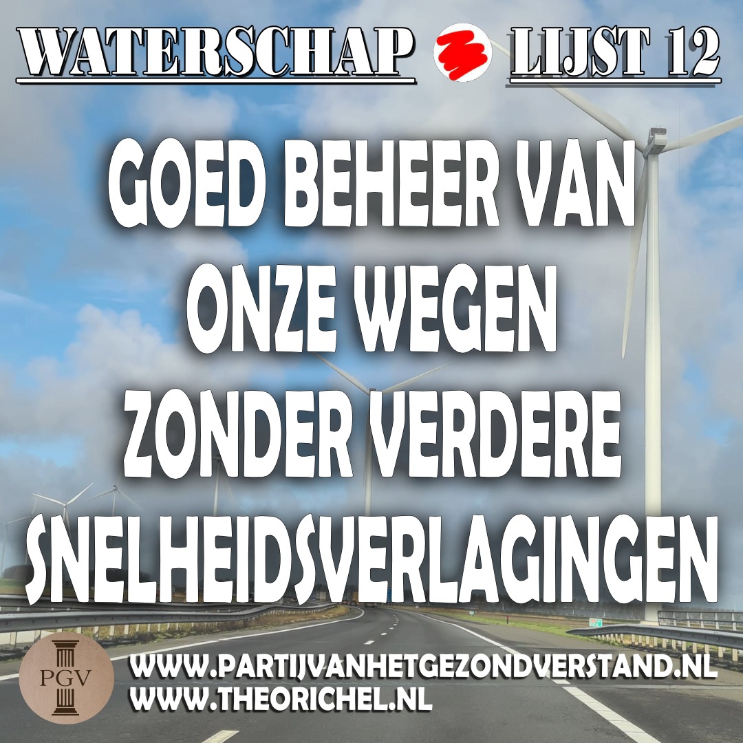 Wij willen autorijden aangenaam houden zonder verdere betutteling door snelheidsverlagingen. #verkiezingen15maart #GezondVerstand