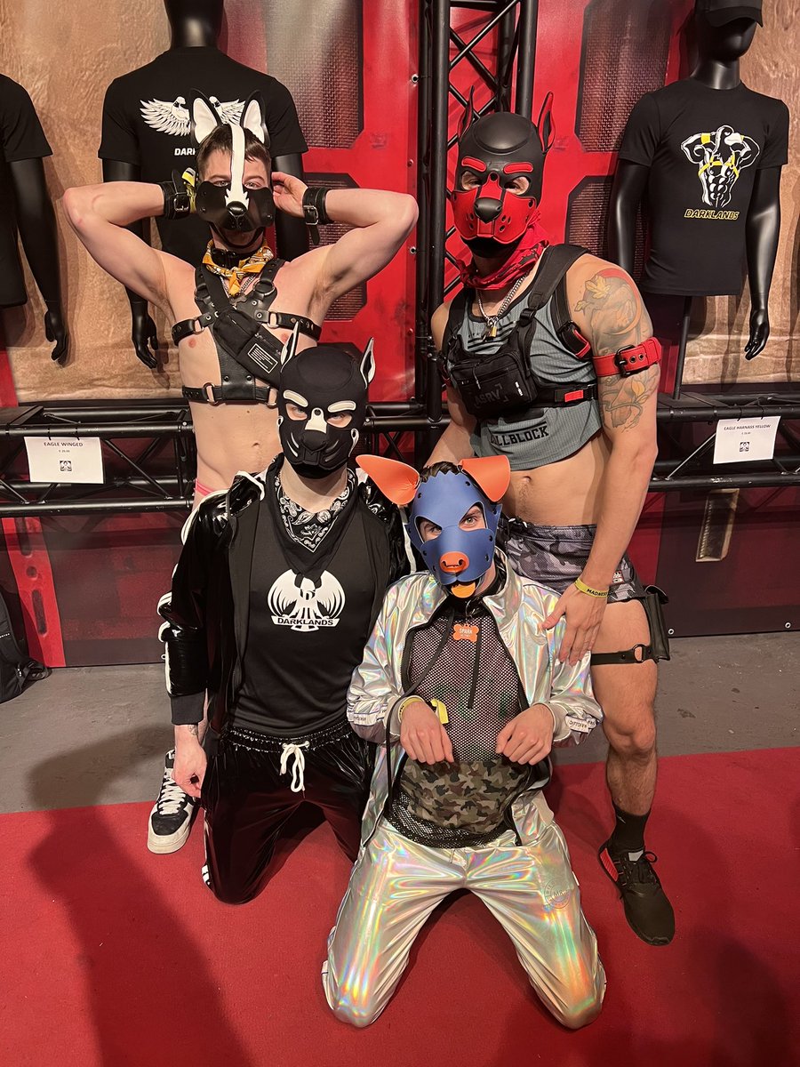 pupbacu's tweet photo. Met  @zanderwoodz, @pupmowgli @PupThaly too https://t.co/c6lEqaY8mb