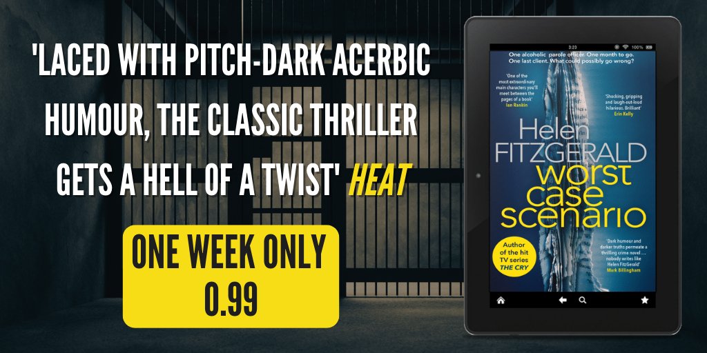 OrendaBooks's tweet photo. 👀
One alcoholic parole officer
One month to go
One last client
What could possibly go wrong?
#MeetMary…
💻@FitzHelen's deliciously dark, unapologetically funny, nail-bitingly tense #thriller #WorstCaseScenario is on #sale EVERYWHERE!
📲https://t.co/fmebob3E75
#BookTwitter https://t.co/qaVxZLAgbn