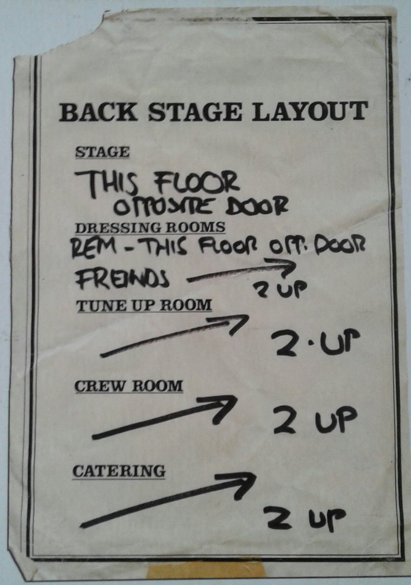BillyBrownSongs's tweet photo. #REM #FriendsofGavin #CoastersEdinburgh 1985 @NewWaveAndPunk @ScotsPostPunk @GCPunkNewWave https://t.co/0bGgPENaxF
