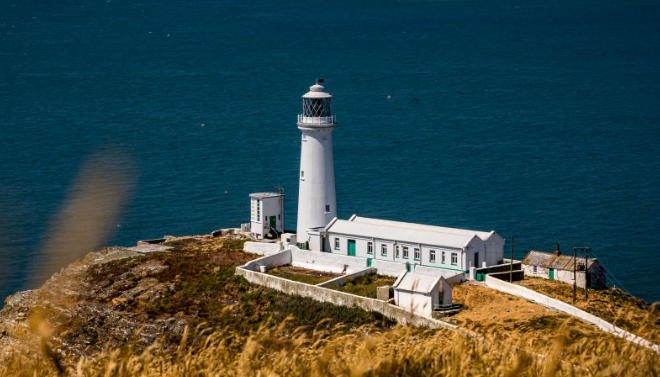 Year 4 children have arrived and are now enjoying South Stack Lighthouse  - We are using dojo to communicate to parents 😀😀😀