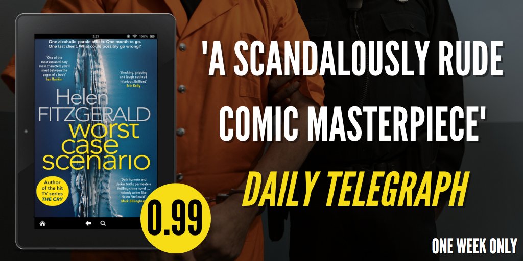 OrendaBooks's tweet photo. 👀
One alcoholic parole officer
One month to go
One last client
What could possibly go wrong?
#MeetMary…
💻@FitzHelen's deliciously dark, unapologetically funny, nail-bitingly tense #thriller #WorstCaseScenario is on #sale EVERYWHERE!
📲https://t.co/fmebob3E75
#BookTwitter https://t.co/485UhdAWjZ