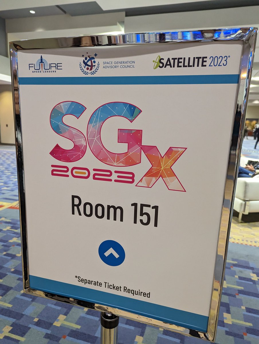 Excited to be here at #SGx2023 as my final event as <a href="/SGAC/">SGAC</a> Chair! Cody, Ashley and the team has done an amazing job putting together 30 speakers and over 300 delegates for TED talk style event. Congrats team!