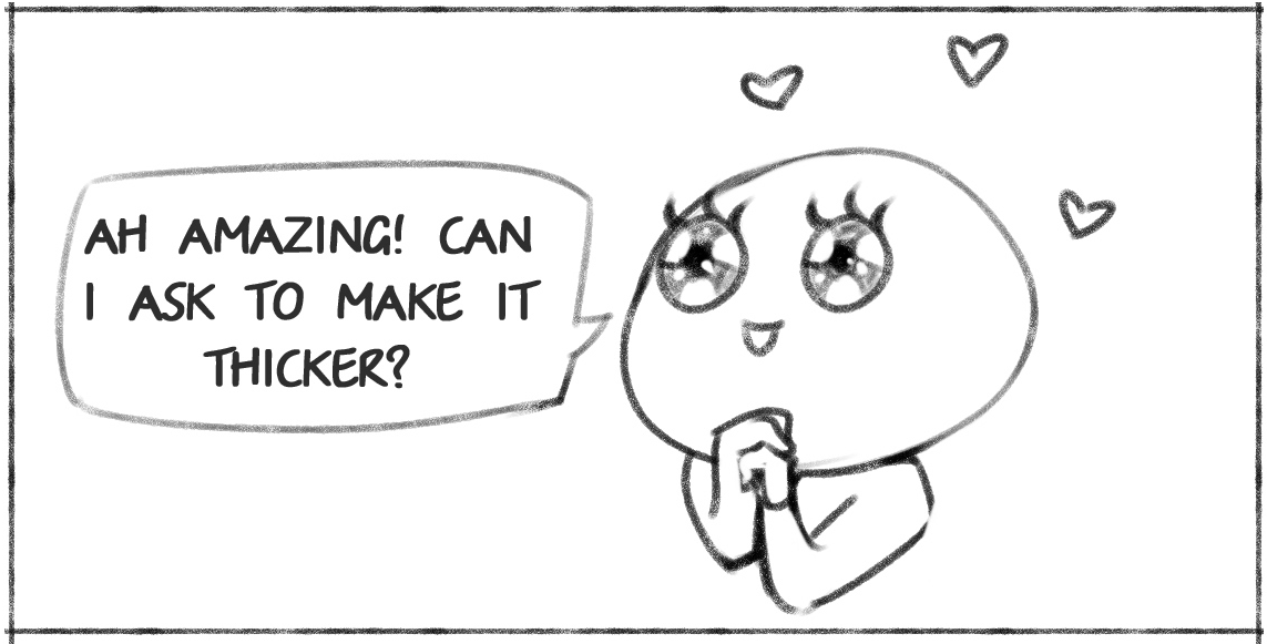 ammatice_archiv's tweet photo. cut it for usage XD
if you ever commission me and ask thicker - it is obligated now to use this communication language https://t.co/dvlrRMDue7