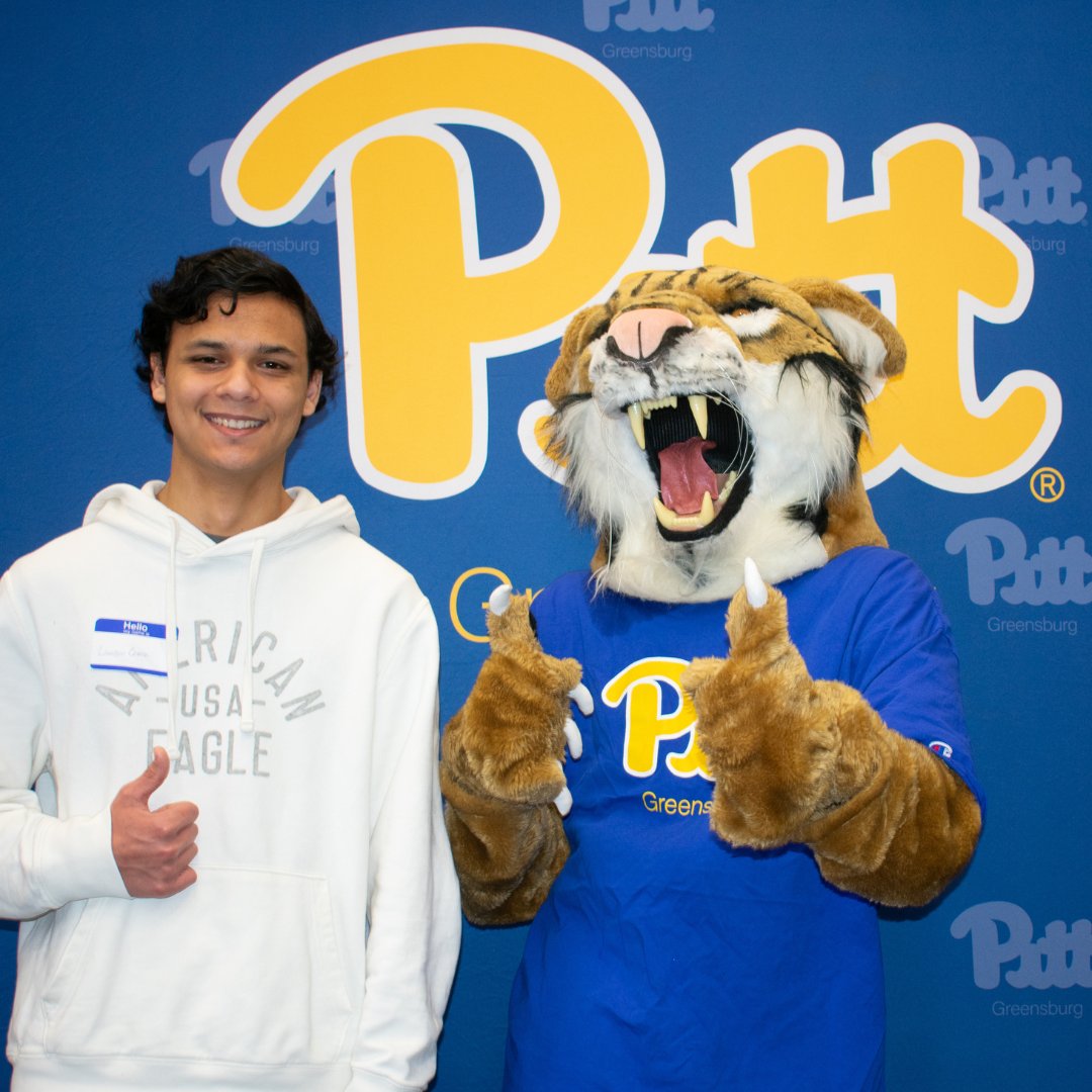 UPGAdmissions's tweet photo. #PittGreensburg admitted students, join us this weekend for the 2nd #CommittoPitt event. Learn about housing, financial aid, academic advising, & more! Secure your spot for fall 2023 by paying your tuition deposit at the event.
RSVP at https://t.co/caeUzITrTn
#pitt #pittbound https://t.co/Z3xxiC5rYd