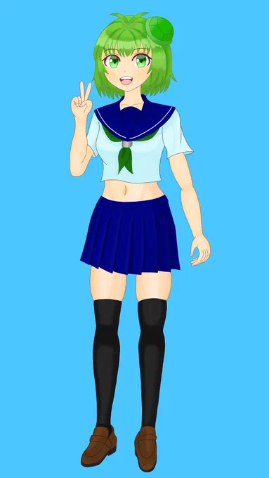 #自分の代理キャラを貼れ見た人もやる 