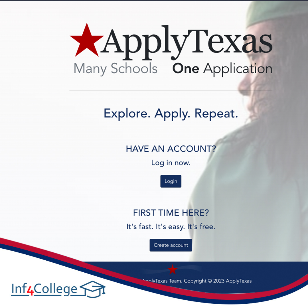 Inf4College's tweet photo. With https://t.co/kSP2QpMJY4, you can easily compare different schools, apply for scholarships and financial aid, and submit your application all in one place. 

#texasschools #commonapp #texascolleges #applicationfee #scholarships #financialaid https://t.co/ASS9Z6THWt