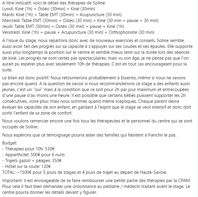 avecsoline's tweet photo. Notre témoignage complet suite à un stage Método Essentis d'une semaine pour Soline.
#avcpediatrique #avecsoline #Imoc #IMC #therapieintensive #metodoessentis #handicap #paralysiecerebrale https://t.co/bX1wm19Glb