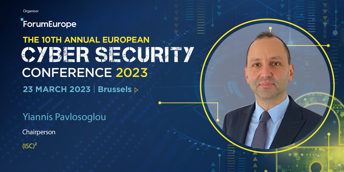 Speaking at #EUCyberSec on: 'Achieving the trifecta of successful cybersecurity governance: Improving human expertise, digital tech and operations in Europe' - can't wait!