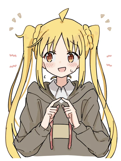 「リョウが来る前にほどくからね!」(見つかったら絶対笑われる⋯) #ぼっち・ざ・ろっく 