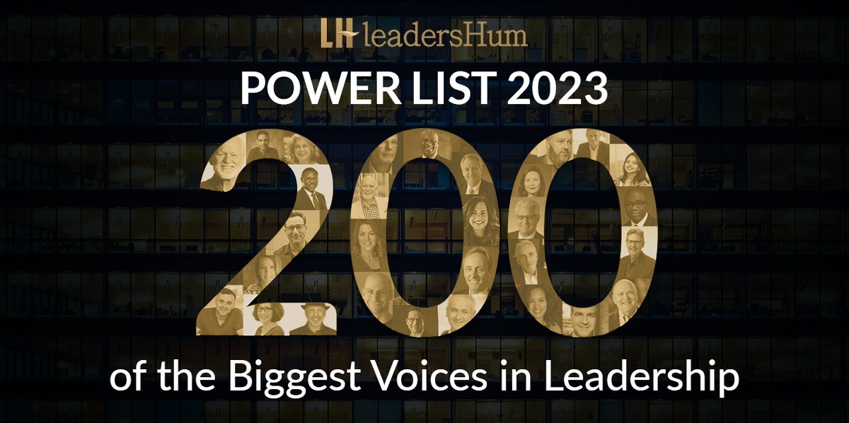 stevenbhoward's tweet photo. Ecstatic to be included in the list of the Top 200 Biggest Voices in Leadership: https://t.co/quP2aYbgpC
#leadership #thoughtleadership #MondayBlogs #Mondayvibes https://t.co/NIxRwdfONR