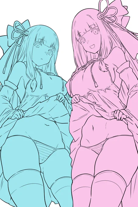 デカチチパンチラ琴葉姉妹 