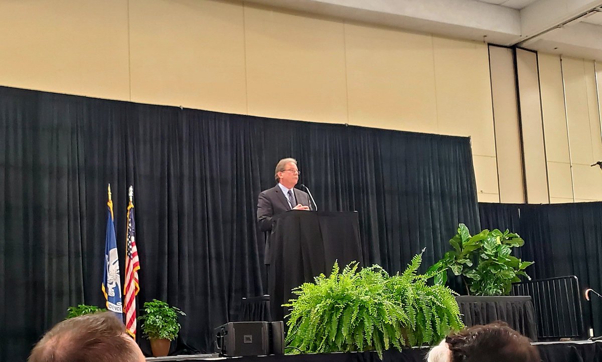 AlgySemien's tweet photo. Opening the 2023 Louisiana Transportation Conference, Dr. Kalivoda. It's good to be in person, looking forward to networking! https://t.co/OqD4wsD6fl