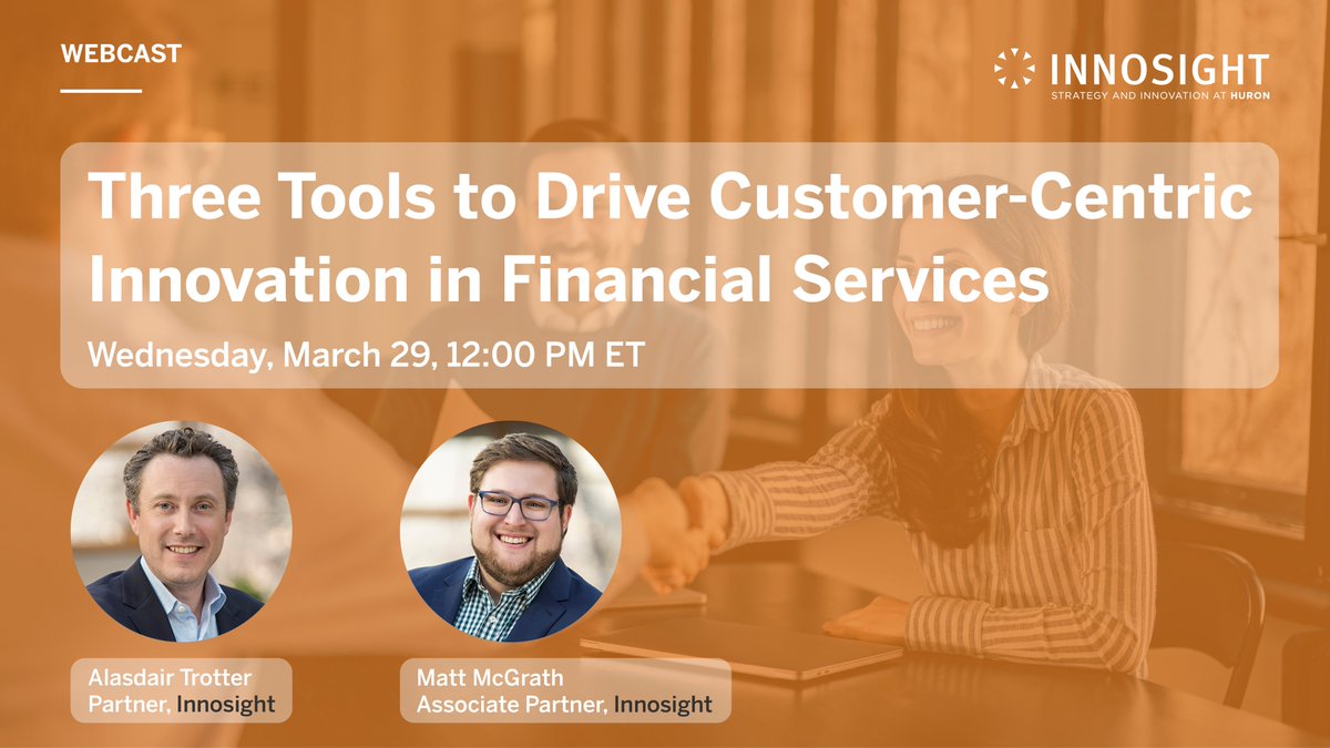 Join Innosight’s @alasdairtrotter and Matt McGrath live to learn about three powerful tools that leaders can use to visualize and define opportunities for innovative products that customers really want. March 29, 12 PM ET. hcg.zoom.us/webinar/regist…