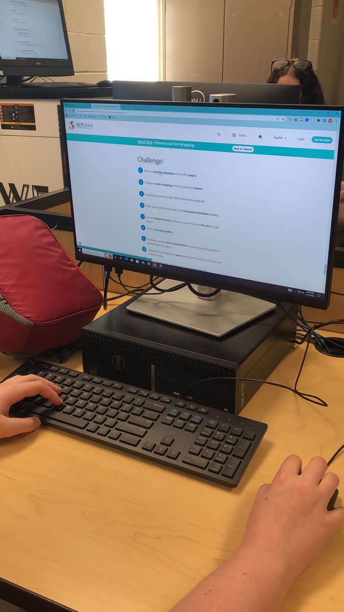 8th Grade Career Prep Ss using Computational Thinking by going through steps in a process to complete a task in Microsoft Word #Algorithmicthinking <a href="/mmsstrong/">Munford Middle</a> #MMSmadness <a href="/MMStcboe/">Munford Middle School</a> <a href="/TCBOE/">Talladega Co Schools</a> #leadingtheway