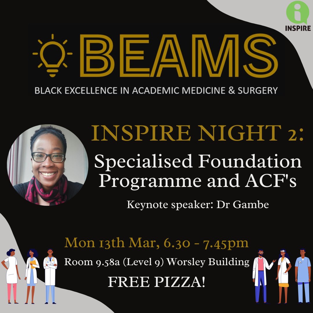 REMINDER: Inspire night 2

Join us TONIGHT for an evening about the specialised foundation programme!

FREE pizza provided!