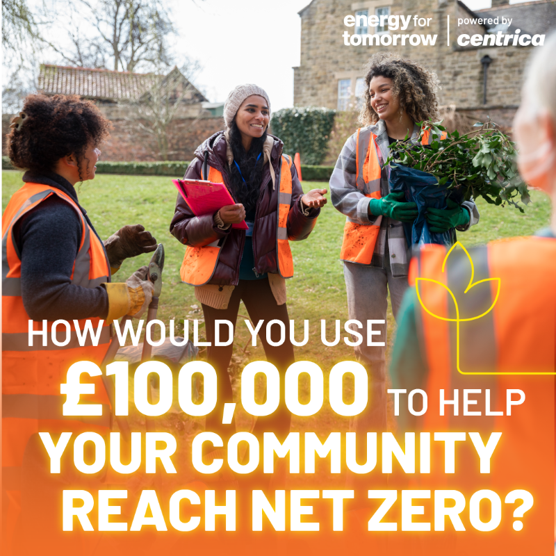 centricaplc's tweet photo. Funding, support and tools will help communities get to net zero 🏠🌎
 
We’re giving grants of up to £100,000 to projects that can help communities help communities reach their energy goals.

What’s your idea? Get in touch!