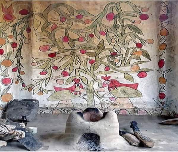 rajpadma's tweet photo. एकचुल्हिया - सामान्यतः दूध औंटक लेल वा पावनि- तेहार मे प्रयुक्त होइत अछि| भानसक लेल सामान्यतः दुचुल्हियाक प्रयोग होइत छैक | उसिनियाँक लेल छचुल्हिया/ अठचुल्हियाक प्रयोग होइत छैक| 🙂

साभार : Mithila Painting https://t.co/0aRhdkQgYe