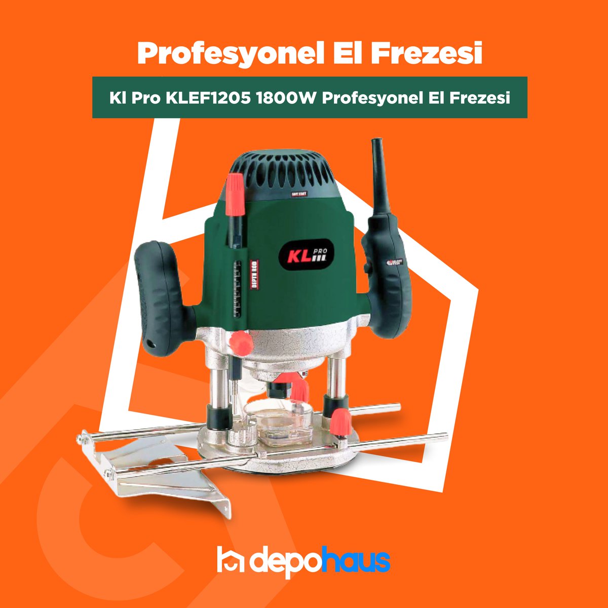 depohaus's tweet photo. Kl Pro KLEF1205 1800W Profesyonel El Frezesi

İnternetteki yapı marketiniz https://t.co/HgBMZudyEh

#depohaus #yapımarket #onlinealışveriş #elaletleri #freze #elfrezesi #fırsat #fırsatürünleri #kampanya #indirim #indirimliürünler #uygunfiyat https://t.co/gP1mmmw7fV