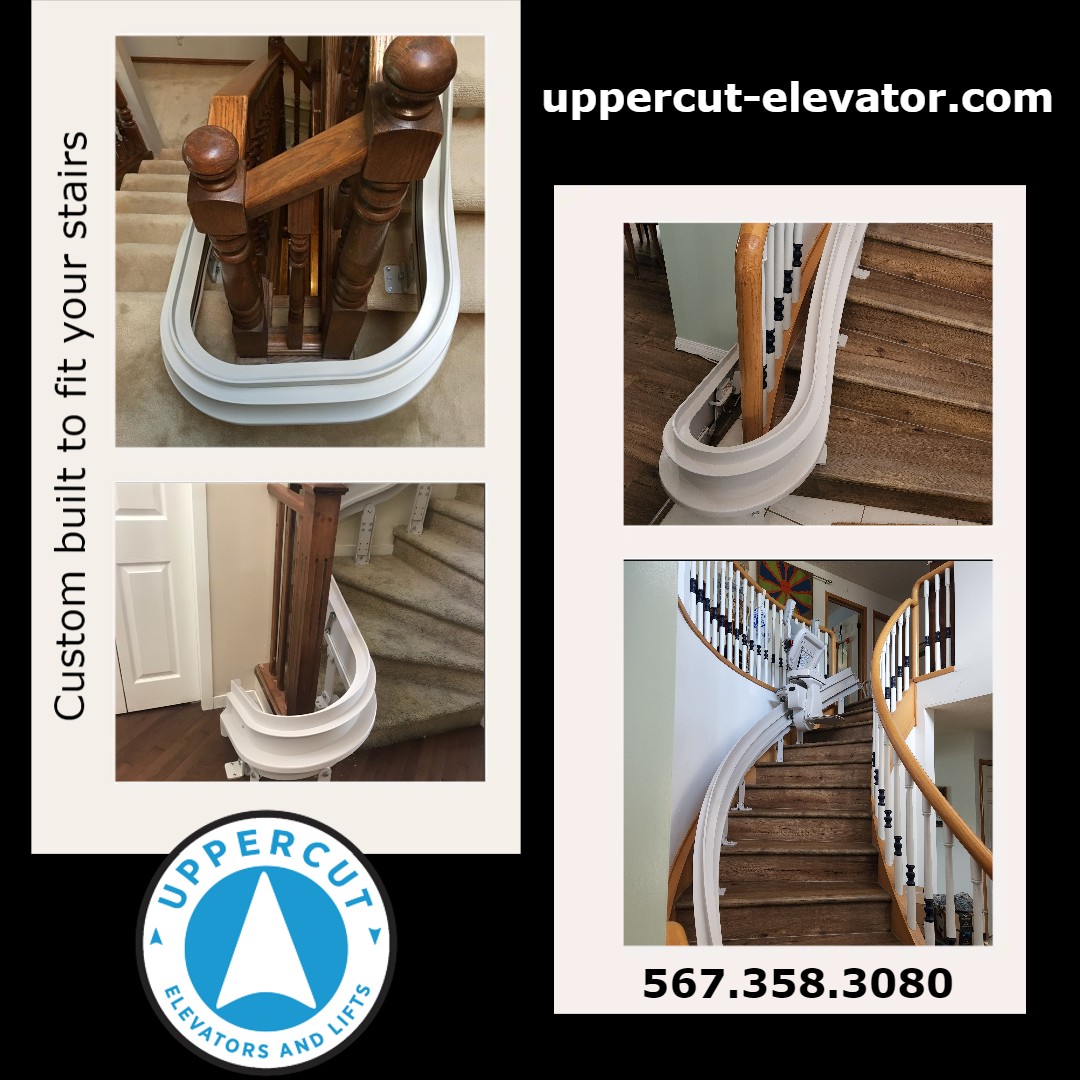 UppercutAndrew's tweet photo. At Uppercut Elevators and Lifts all our stairlifts are custom built to fit your stair exactly.
#accessibility #uppercutelevators #access #yyc #yeg #staircase #stairlifts #STAIRLIFT #calgary #edmonton #localbusiness #local #stairs #lifts #familybusiness #service #custom https://t.co/oNNfsBjLoX