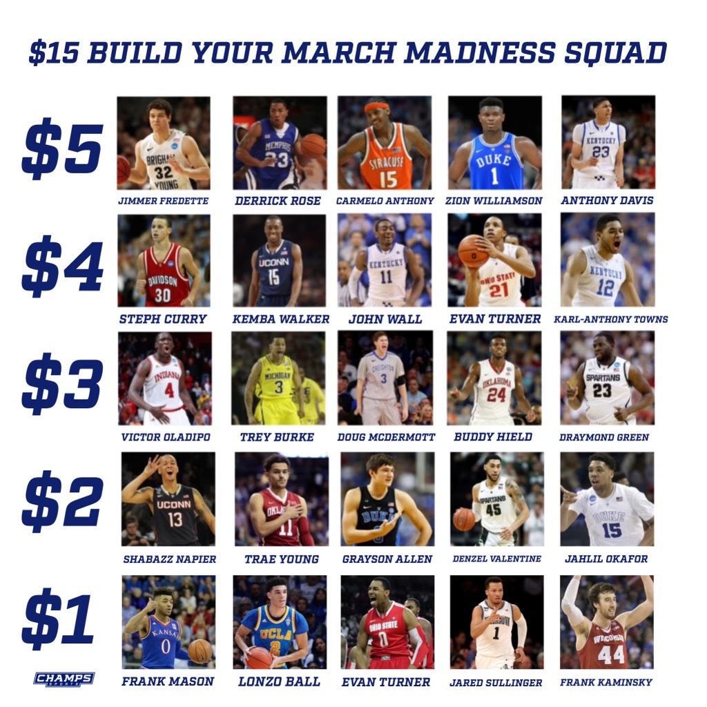 Champs Sports On Twitter You Have 15 Who Are You Taking To Build champs-sports-on-twitter-you-have-15-who-are-you-taking-to-build
