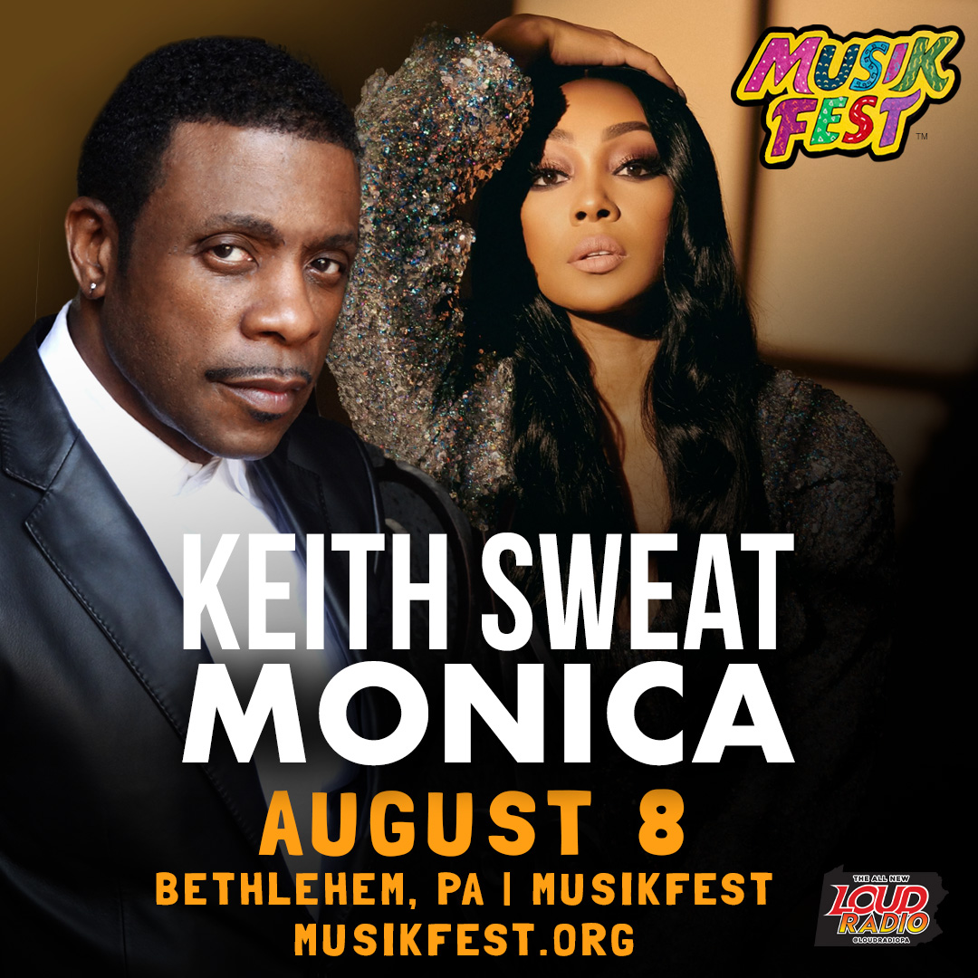 ❗JUST ANNOUNCED❗ Get ready for R&B to return to our Wind Creek Steel Stage on August 8th as we welcome @OGKeithSweat and @MonicaDenise! Tickets go on sale this Friday, 3/17🎶