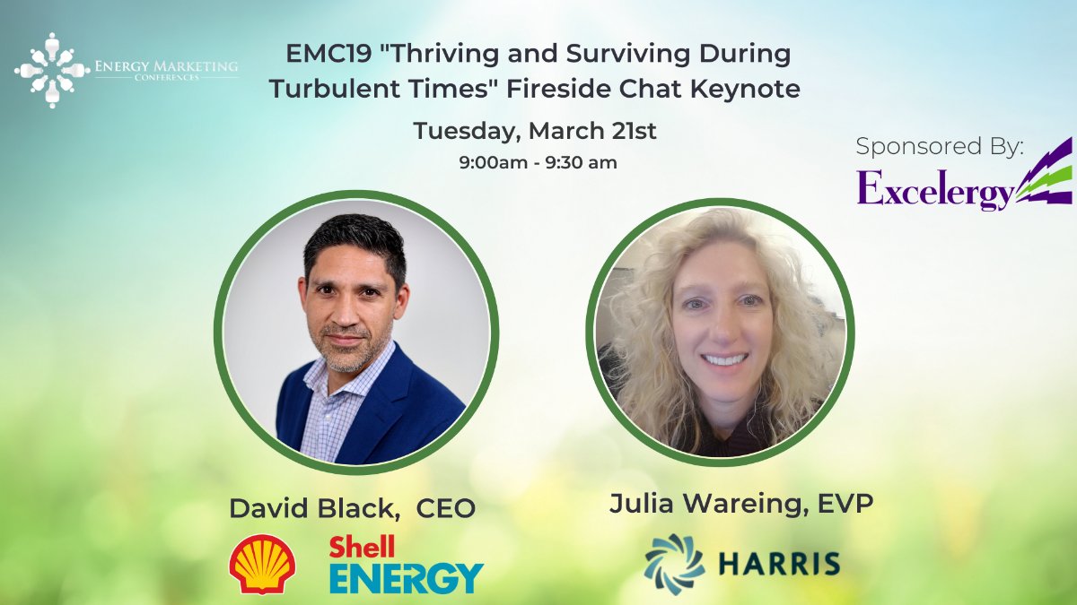 What Challenges and Uncertainty Are Facing Power Suppliers Today?  Shell Energy CEO Kicks off EMC19 to Talk About Them - mailchi.mp/cd9c1d2280e7/e…