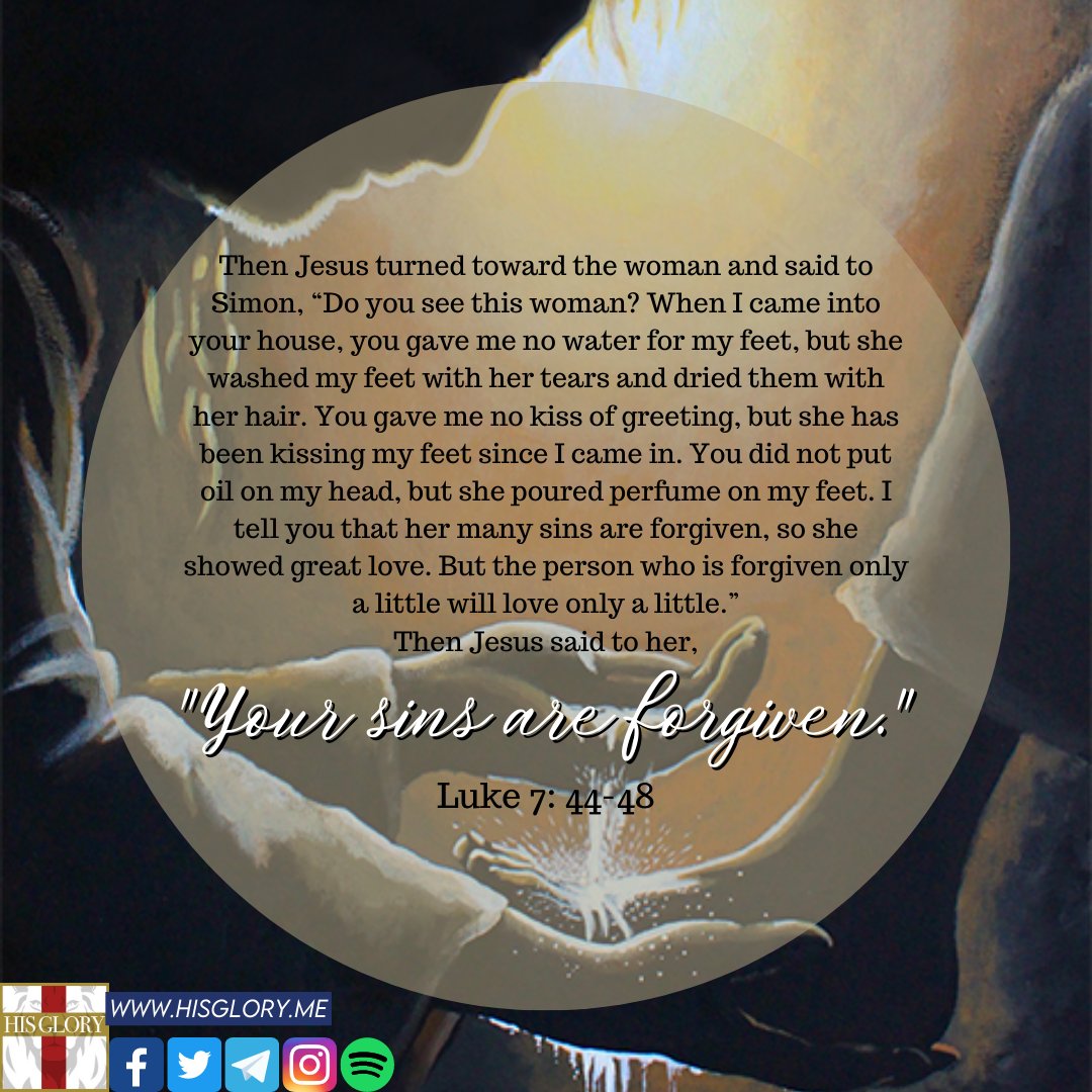 HISGLORYME's tweet photo. Luke 7:44-48

Do you know the Lord Jesus Christ? 

https://t.co/9GifnxnRGK
https://t.co/66OCUmlmUJ
#biblestudy #Godisgood #richinmercy #lovingkindness #Jesusislord #savior #holyspirit #seekthelord #praisethelord #relationshipwithGod #gospel #truth #faith #savedbygrace #salvation https://t.co/Fg0QX9lcrc