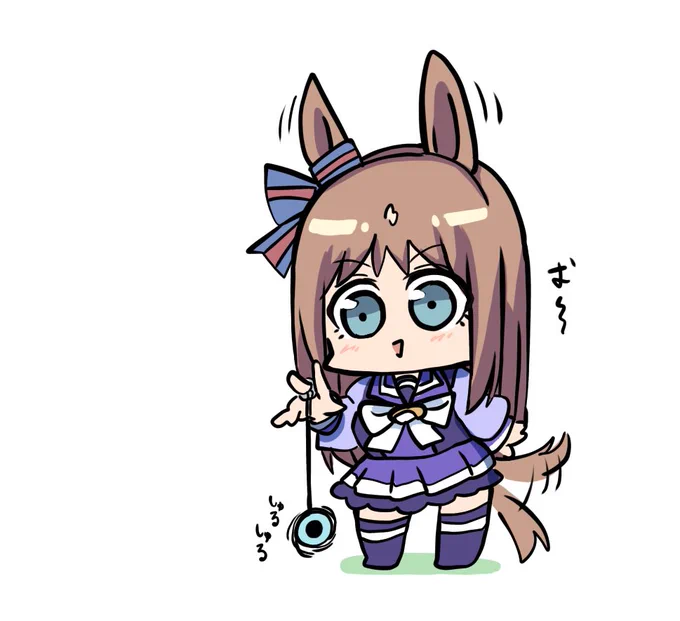 フォロワーからヨーヨー貰ってずっと遊んでた 