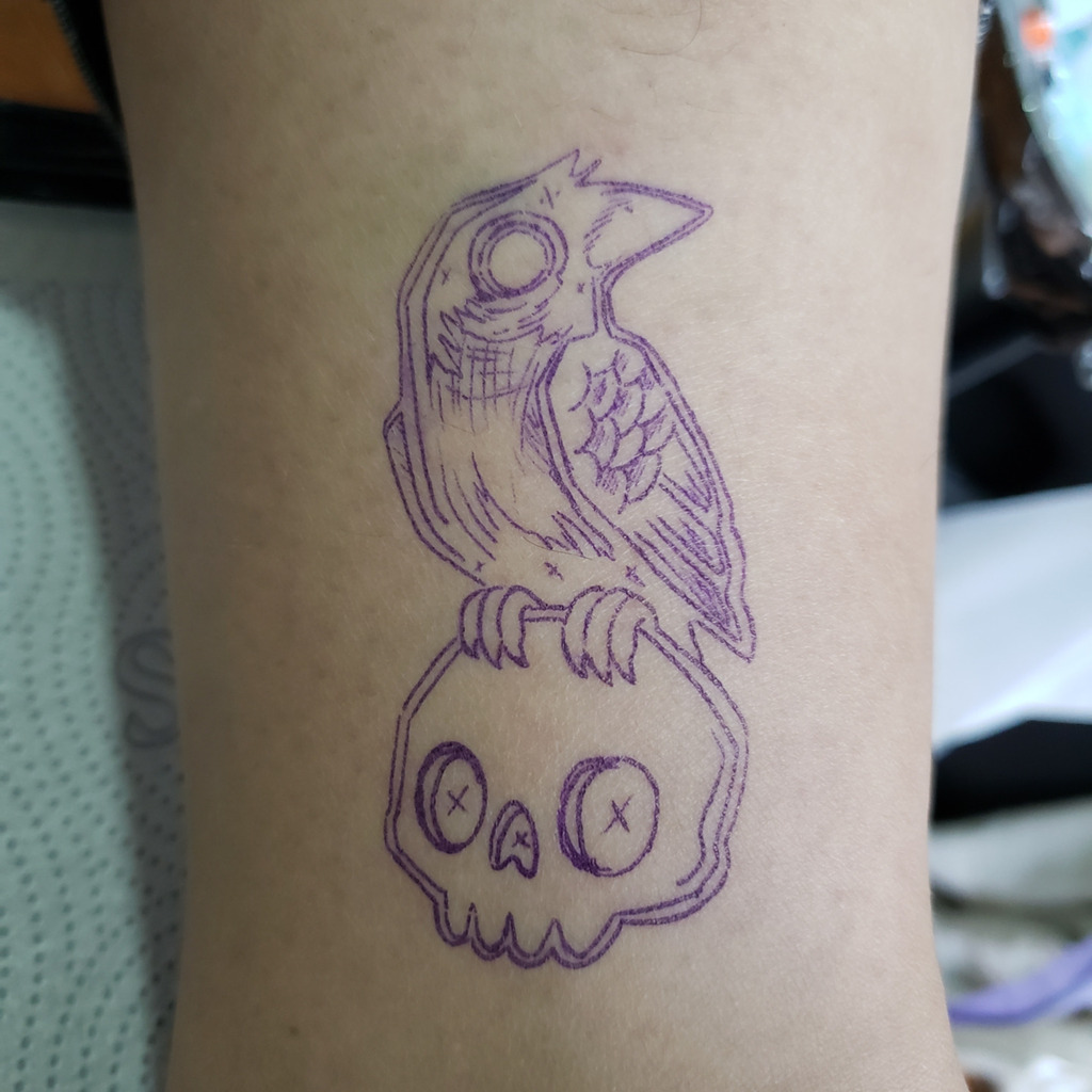 malkavian666's tweet photo. O corvinho simpáttico da @giorgiaesteves

#art #ink #tattoo #tattoos #tattooideas #tattoodesign #instatattoo #tattooink #tattoos_of_instagram #tattooartist #tatuagem #bodyart #bodyarttattoo #crowtattoo https://t.co/WnB9aW04Du https://t.co/oA8sJKjPFt