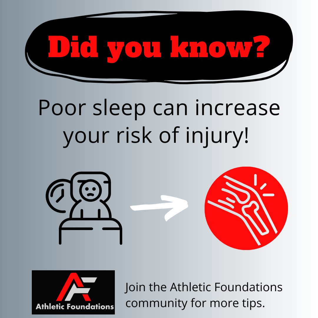 Sleep might be one of the most important things athletes aren't doing.

#sportsperformance