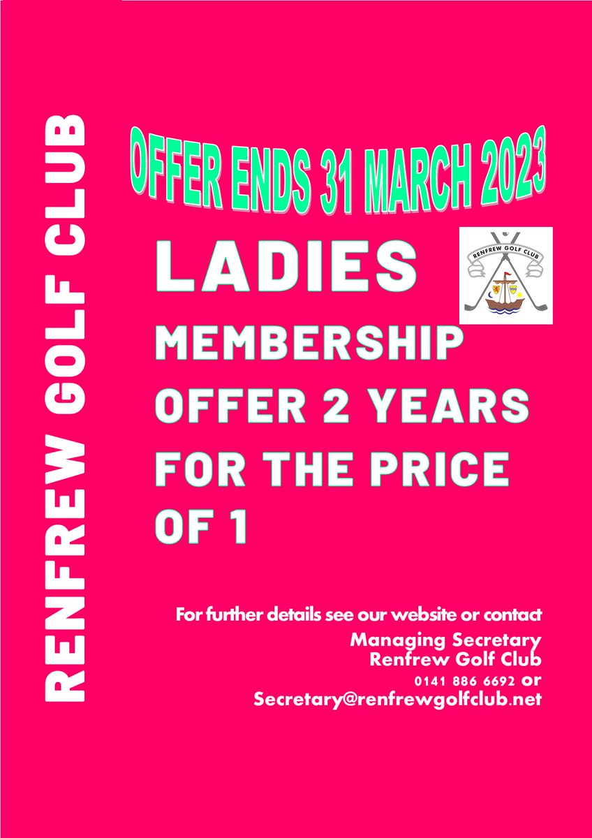 Renfrew Golf Club (@renfrewgolf) on Twitter photo 
