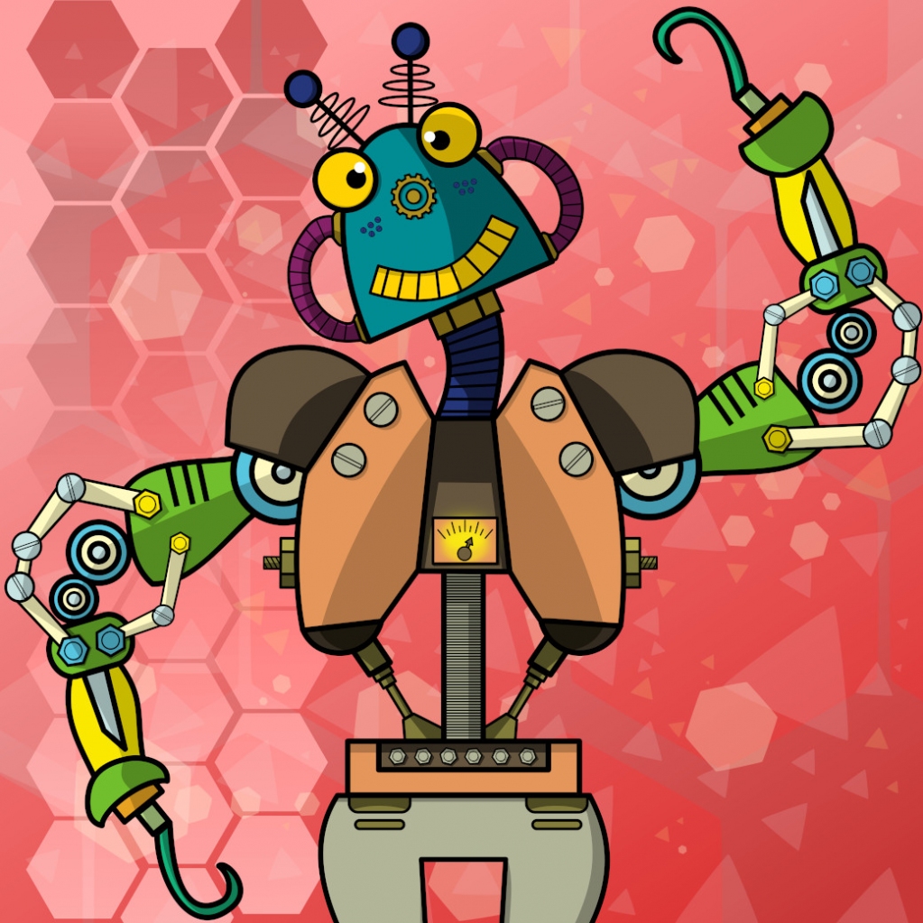 barcobello's tweet image. Hello everyone, the robot you see is entirely produced in Bolddog's own factories and assembled in the Bracco Cybot inc workshops. #gianluca #vectorrobot #vectorandroid