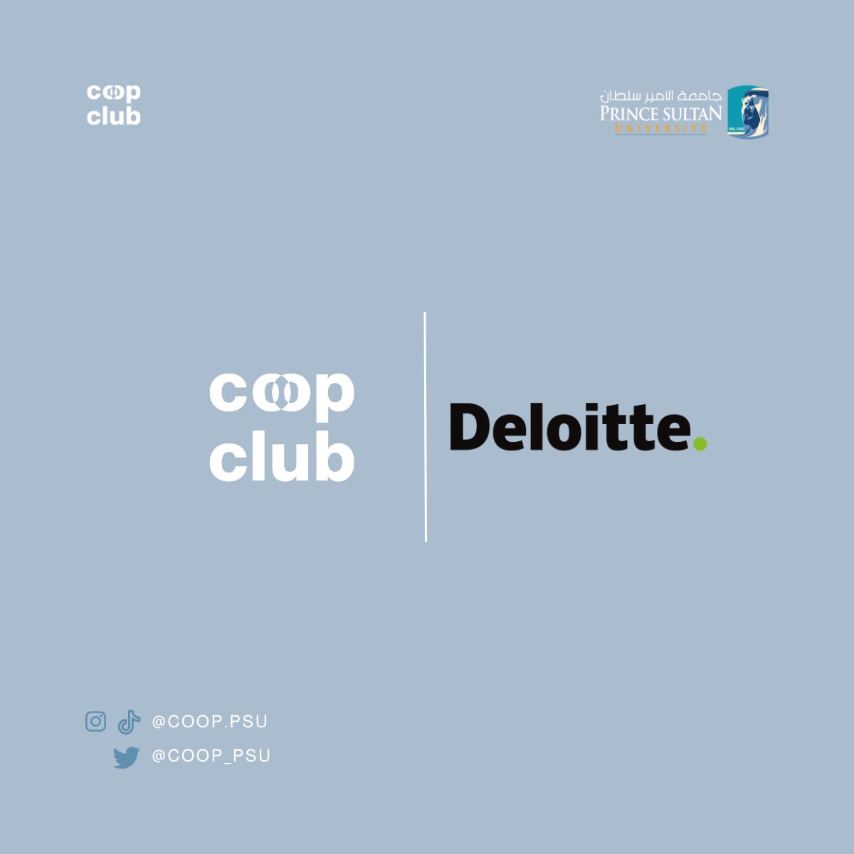 coop_psu's tweet photo. قامت شركة @DeloitteSA بزيارة لجامعة الأمير سلطان تحت إشراف نادي التدريب التعاوني تم من خلالها التعريف بالشركة من ناحية نشاطها و طبيعة العمل فيها و تطلعاتها، كما تم استعراض فرص التدريب و التوظيف المتاحة لطلاب الجامعة. https://t.co/UIzssvmmrr