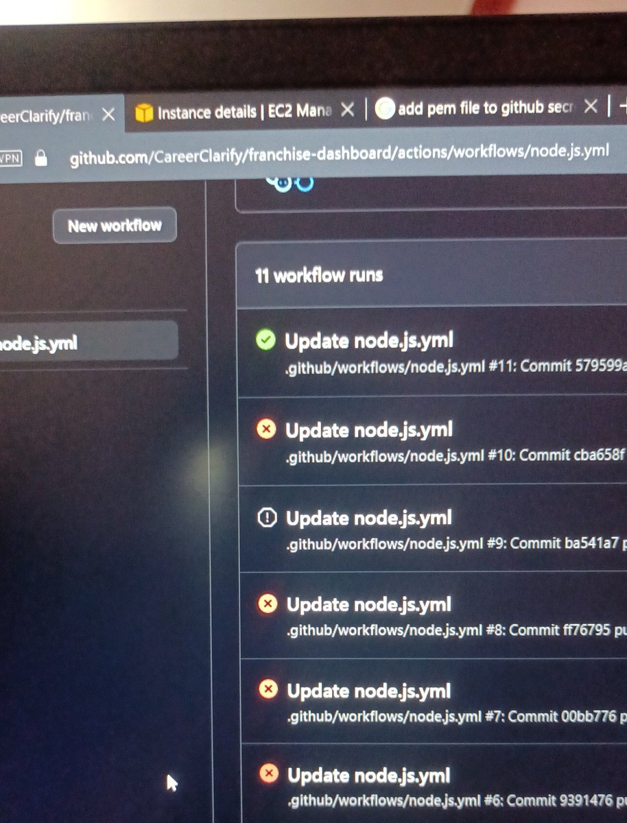 sidsauravdev's tweet image. For the very first time working with #AWS and #GithubActions and its truly been an experience. 🌟 #CodeDeployed 🚀 💯