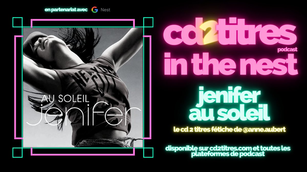 Samedi @JeniferOfficiel se produit à l'@Accor_Arena pour son #N9Tour. L'occasion de réécouter l'épisode que je lui avais consacré il y a un peu plus de deux ans

▶️ smartlink.ausha.co/cd2titres/jeni…

@Promo_Jenifer @JenMDeclaration @UniversJenifer  @Stephanetasi @tf1_musique #Jenifer