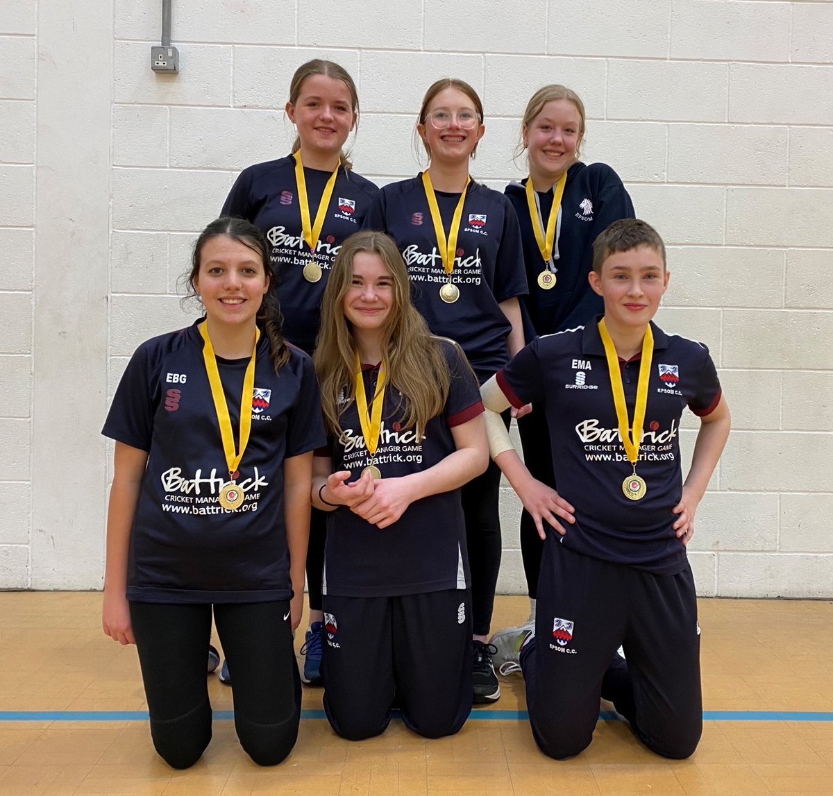 🏏🥇 Congratulations to the Epsom U14 Girls team who won our Post-Christmas Smash IT indoor league! Well done and thank you to all teams involved in the competition. #WeGotgame
