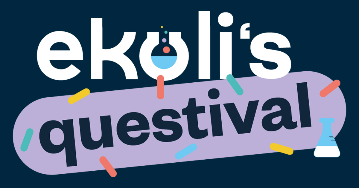 Ekoli_BE's tweet photo. Ekoli presenteert... Questival! Ons allereerste inclusieve wetenschapsfestival heeft een fantastische naam gekregen. Kom op 29 april naar de Rabotwijk in Gent en ontdek de wondere wereld van wetenschap!
#wetenschapinclusief #wetenschapsfestival #science #kids #Gent https://t.co/XUtw4TaYzO