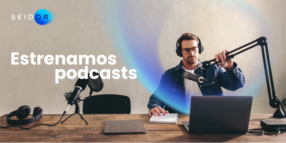seidor's tweet photo. ¡Estrenamos #podcasts!A partir de ahora podrás estar al corriente de cómo la #tecnología nos ayuda a ser más humanos gracias a los podcasts de SEIDOR. ¿A qué estás esperando para unirte a la comunidad más #humana y tecnológica? 👉 https://t.co/hWocts0V1G
#HumanizandoLaTecnología https://t.co/ynnu7LtjyO
