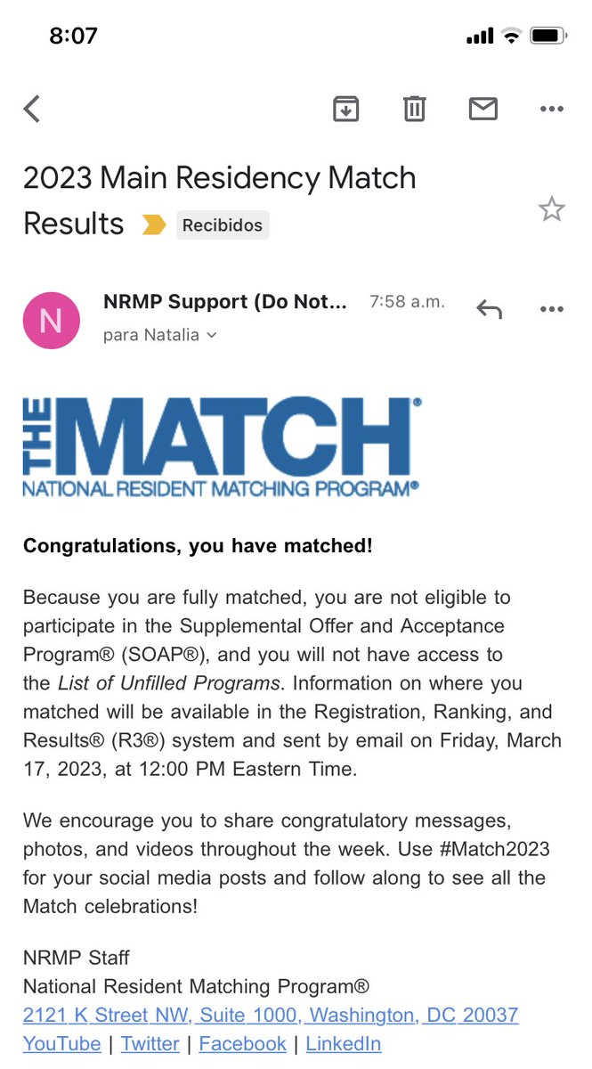 Hard work pays off! I MATCHED 🥹 I’m going to be a pathologist 💗 
#PathMatch2023