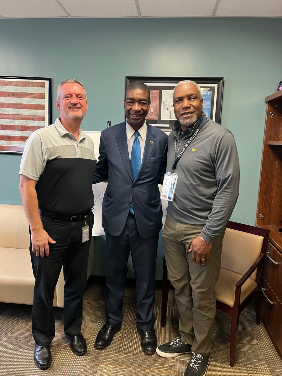 Richmond Elections (@arcboe) on Twitter photo Executive Director W. Travis Doss, Jr had a great visit with <a href="/RedBlue2024/">Thomas Hicks</a> , Thomas Hicks with the EAC and BOE Chair Tim McFalls. Commissioner Hicks stopped by to see how things were going in Richmond County and update on Federal issues involving elections. Executive Director W. Travis Doss, Jr had a great visit with <a href="/RedBlue2024/">Thomas Hicks</a> , Thomas Hicks with the EAC and BOE Chair Tim McFalls. Commissioner Hicks stopped by to see how things were going in Richmond County and update on Federal issues involving elections.