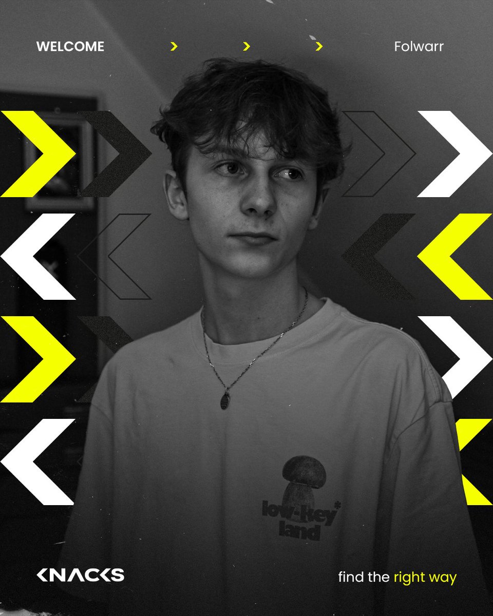 Let's welcome Kamil! 👋 @folwarrFN is active on YouTube, TikTok, and Twitch, and the theme of his content is VALORANT. If we had to describe him in one word, the word regularity would definitely be said, as you can observe on his channels! Kamil, welcome to KNACKS! 🥳