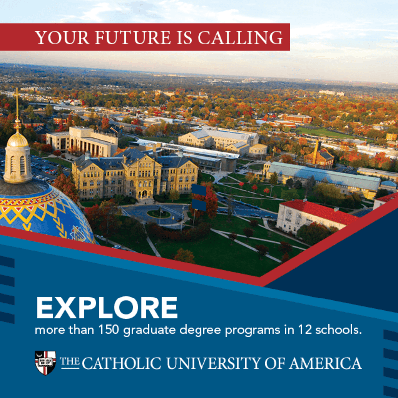 CatholicUniv's tweet photo. At Catholic University, our top-ranked social work program prepares individuals to be of service to others and a light to the world. Pursue your passion and advance your career. Flexible online and on-campus classes are available.