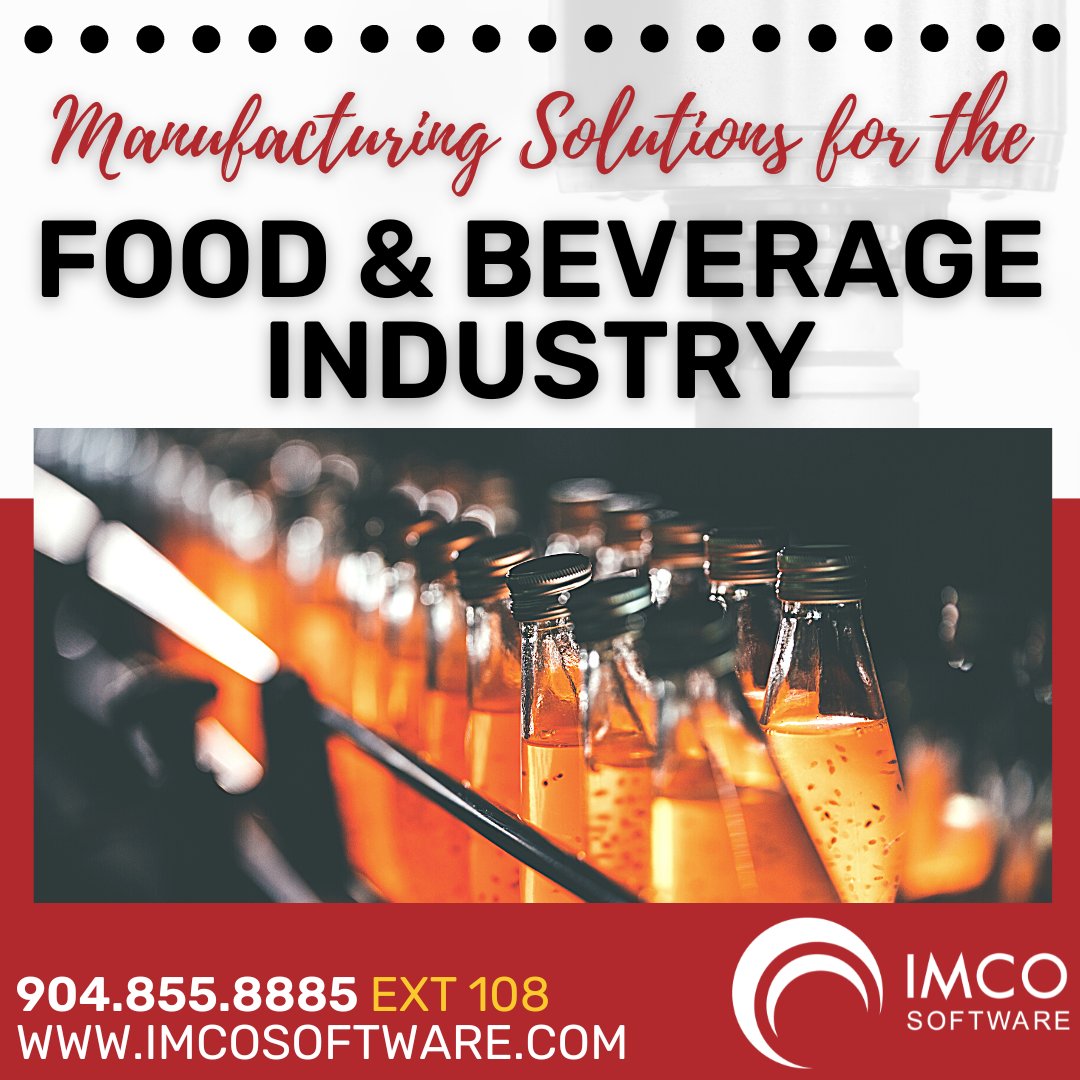 IMCOSoftware's tweet photo. Modern food and beverage manufacturers require robust software solutions that provide actionable analyses to control every single aspect of the production process.

Learn More: https://t.co/E9NeNNzcwy 

#IMCO #IMCOSoftware #manufacturing #foodandbeverage #manufacturingsoftware https://t.co/Qysk7rMR10