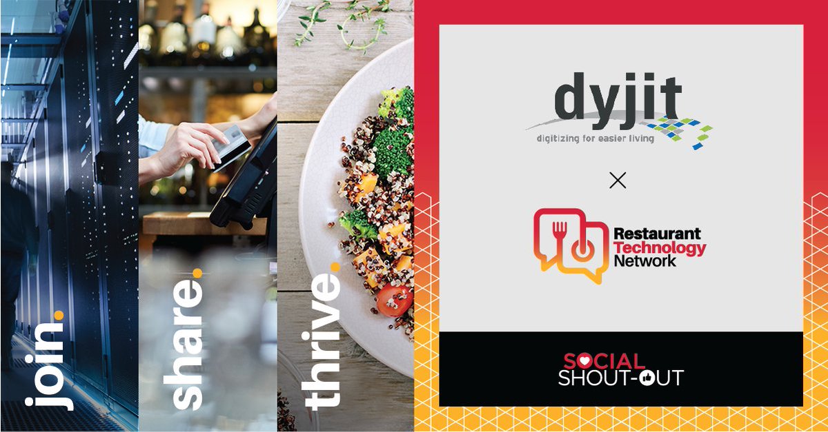 RestTechNet's tweet photo. DYK: Humans process visuals 60k times faster than text? @DyjitLLC  is the industry's first food-centric #engagement platform w/#centralized menu hosting &amp; mngt &amp; #universal menu app! Thanks for your @RestTechNet membership. #RTN #restaurantindustry #restauranttechnology https://t.co/9qd6HRvbiO