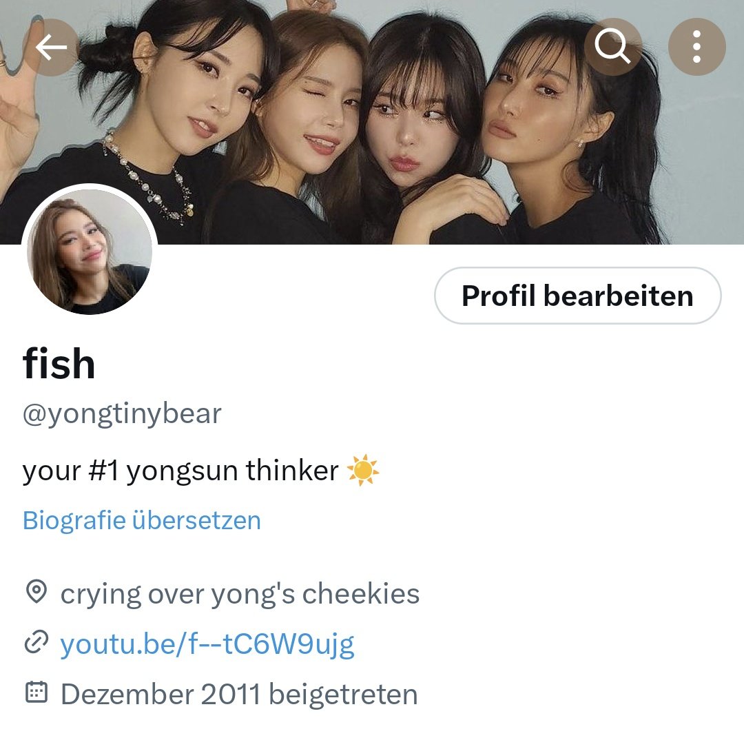 yongtinybearly's tweet image. years of using this acc just got wiped out
would help if anyone can rt in case any of you wanna follow me again lol idk if i'll ever get my old acc back but this is where i'll be for now, i guess
your #1 yongsun thinker just got hit hard lmao i was given no reason but okay...