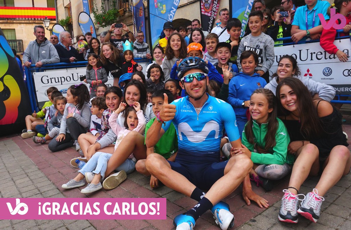 Has decidio poner punto final a tu etapa como ciclista profesional y de parte de todo el equipo que forma #VueltaBurgos te decimos: ¡GRACIAS <a href="/BarberoCbc/">Carlos Barbero</a>!

Gracias por ilusionarnos a todos y mostrar que con sacrificio, constancia y compromiso se pueden cumplir los sueños de niño.