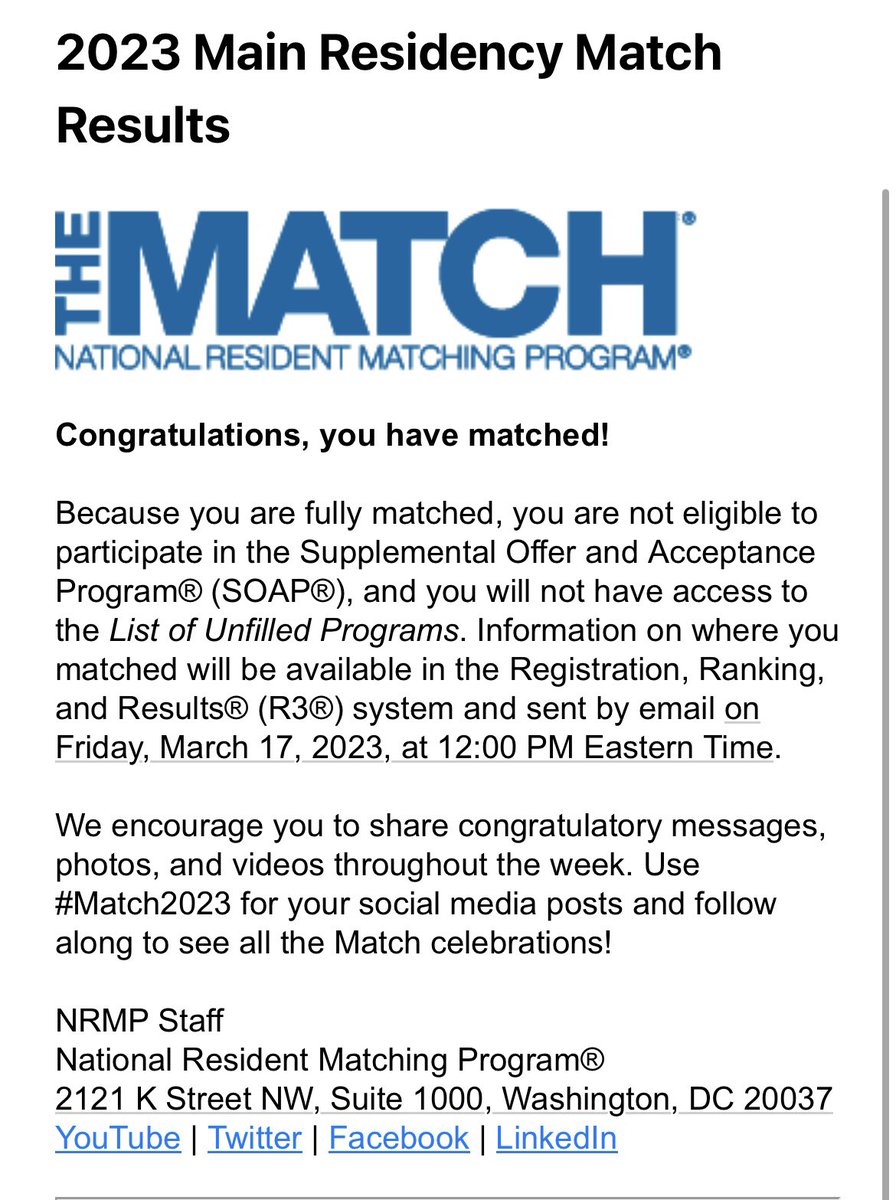 YMirzabeigi's tweet image. I cried happy!!! A dream comes true!!! I&apos;m gonna be a pathologist 😍 #PathMatch2023