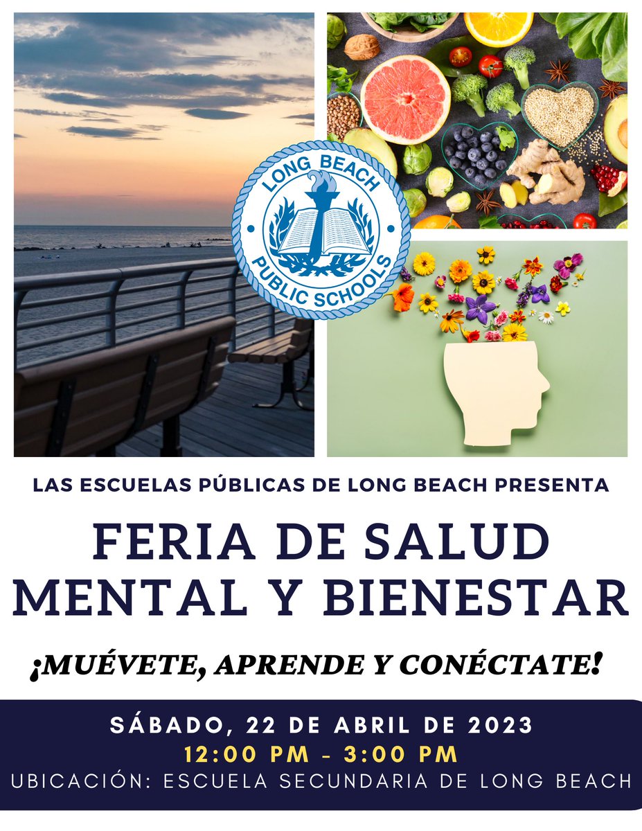 Kirstyn Golden (@msgoldenlb) on Twitter photo Mark your calendars <a href="/LBSchoolsNY/">LongBeachSchools</a> 🗓️
We will be hosting a Mental Health & Wellness Fair 🩺🧠🎉
Come to LBHS on Saturday, April 22nd between 12:00pm - 3:00pm to “Move, Learn, & Connect!” 😊
#ProudtobeLB Mark your calendars <a href="/LBSchoolsNY/">LongBeachSchools</a> 🗓️
We will be hosting a Mental Health & Wellness Fair 🩺🧠🎉
Come to LBHS on Saturday, April 22nd between 12:00pm - 3:00pm to “Move, Learn, & Connect!” 😊
#ProudtobeLB